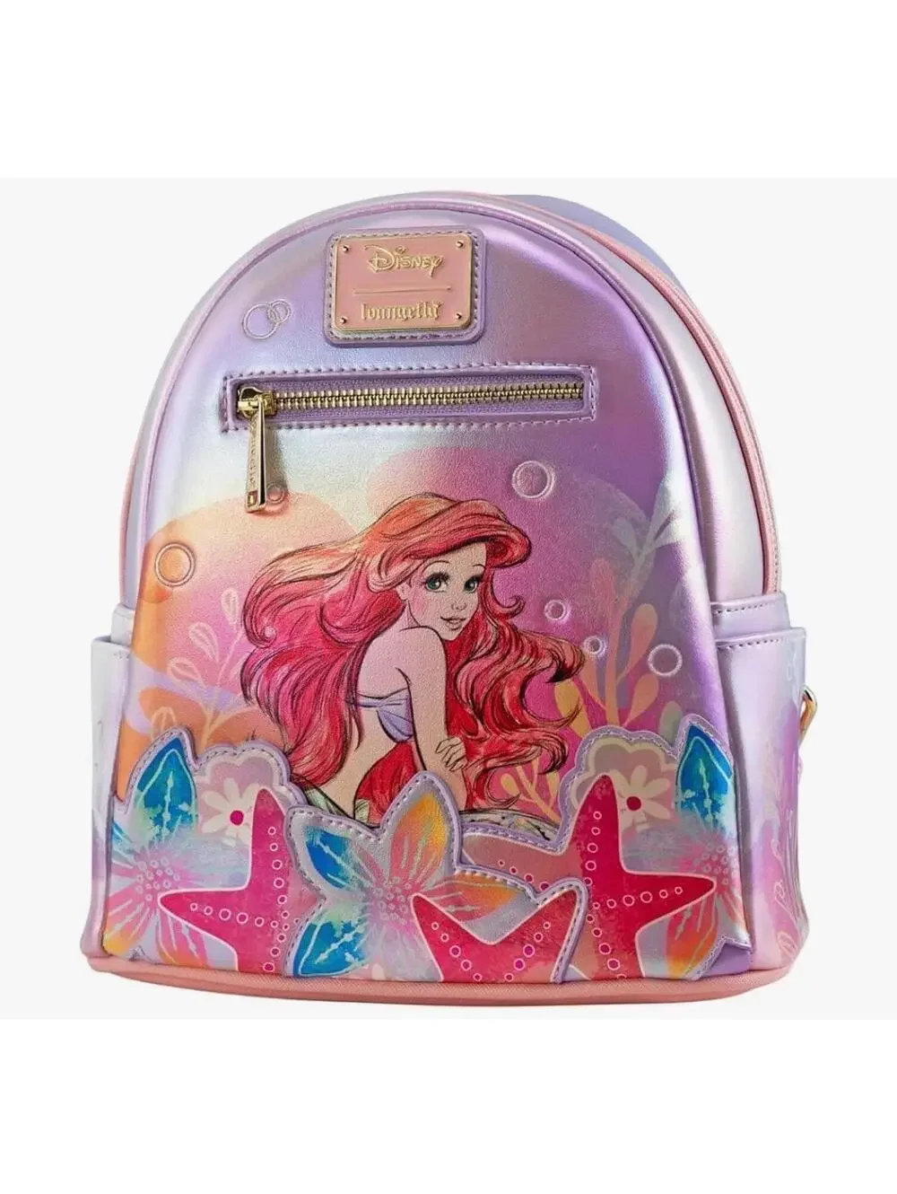 Loungefly Disney The Little Mermaid Ariel Soft Floral Mini Backpack